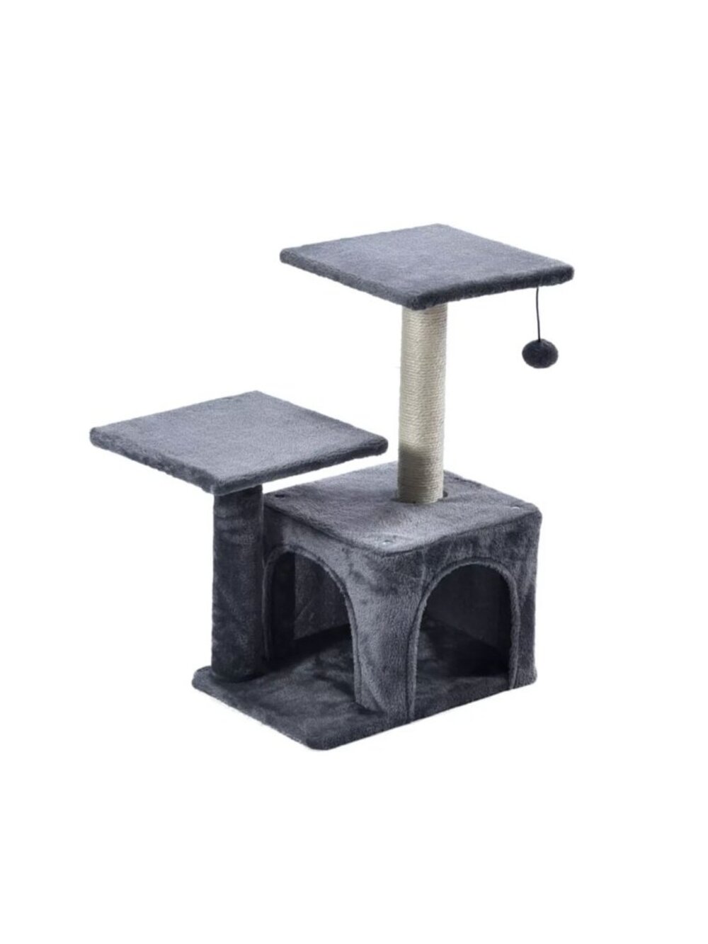 Cat Craft 23" Cat Tree With Condo Multi-Level Activity Center For Climbing Loung